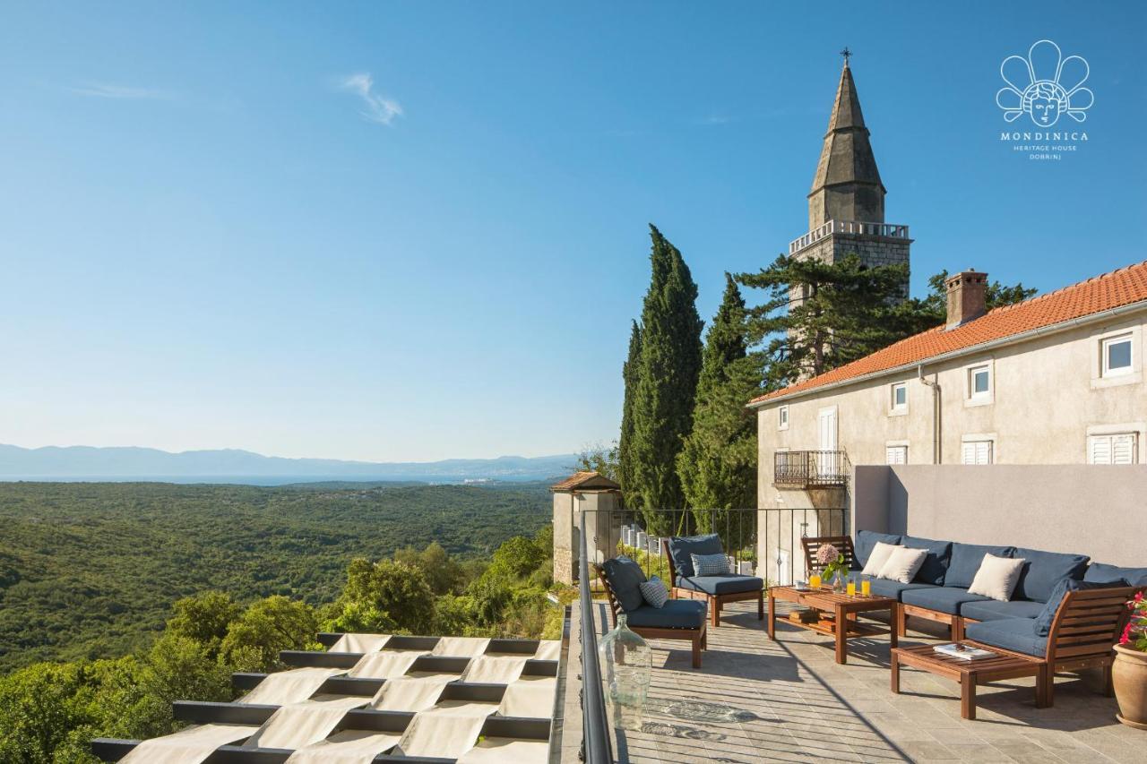 Mondinica Heritage House - Heated Pool Dobrinj ภายนอก รูปภาพ