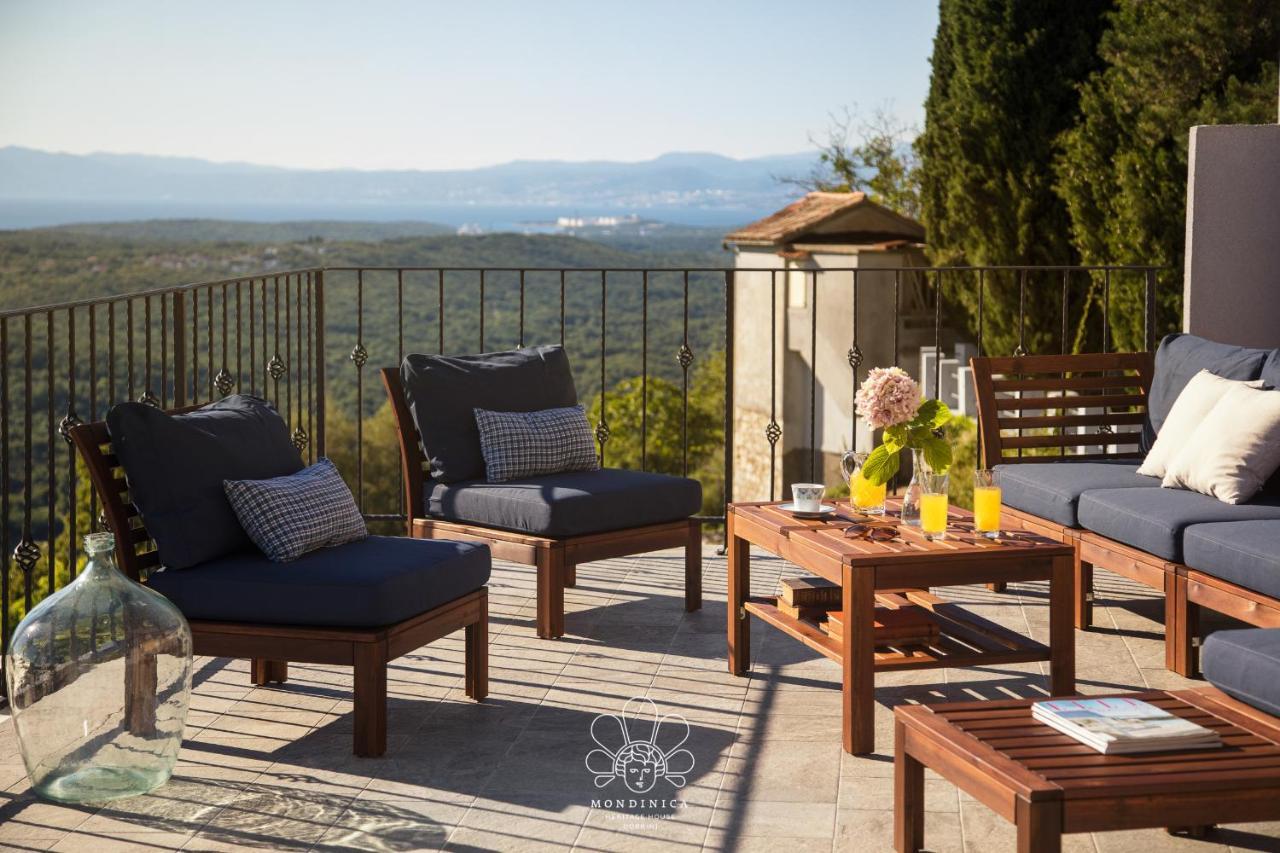 Mondinica Heritage House - Heated Pool Dobrinj ภายนอก รูปภาพ