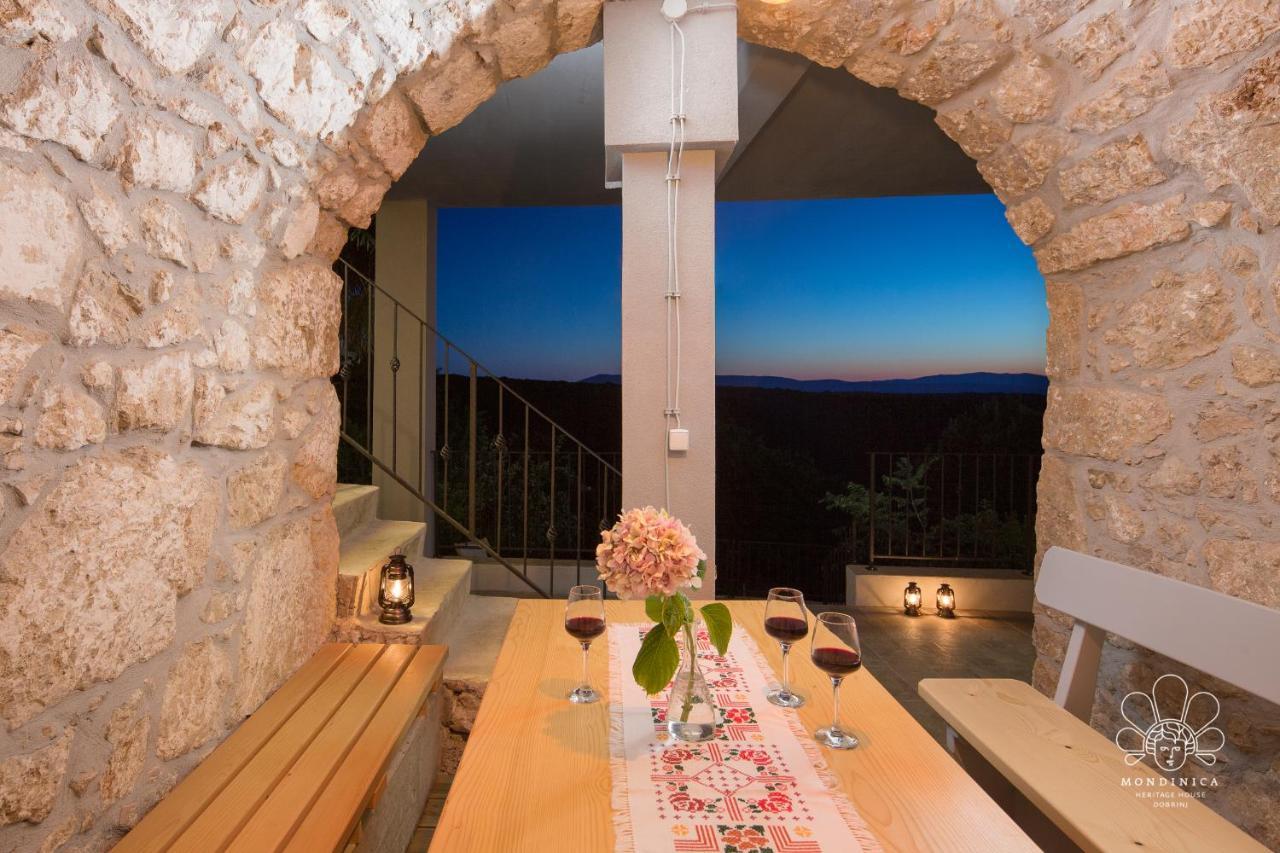 Mondinica Heritage House - Heated Pool Dobrinj ภายนอก รูปภาพ